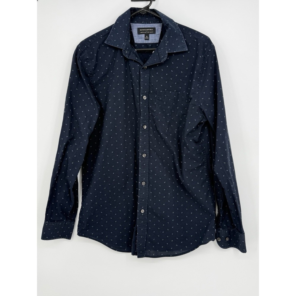 Banana Republic Men's Long Sleeve Button Down Slim Fit Medium